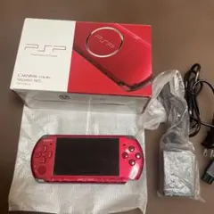 PSP PSP3000 ラディアント レッド