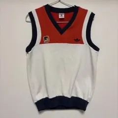adidas 90s デサント製 ベースボールシャツ ストライプ M-L - メルカリ