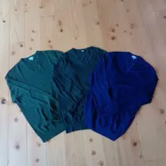 薄手Vネックセーター Mサイズ　3点セット　ユニクロ