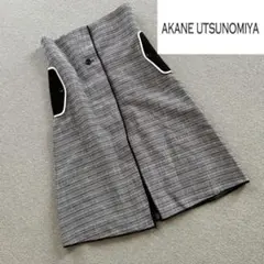 【お値下げ】AKANE UTSUNOMIYA デザイン ラップスカートのサムネイル