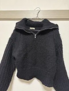 mystic ジップアップ セーター