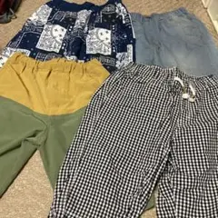 キッズ ハーフパンツ 4点セット