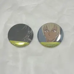 名探偵コナン 安室透 缶バッジ 2個セット まとめ売り