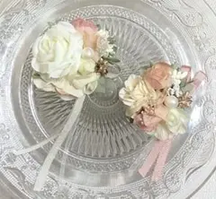 1 親子コサージュ　ブローチ 2way 入学式　卒業式　入園式 コサージュ