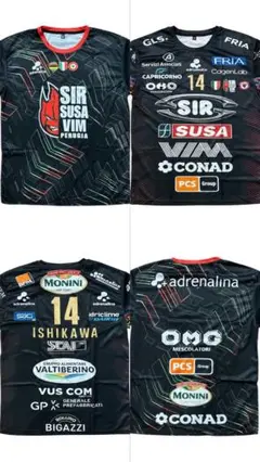 最安値☆新品未使用　石川祐希選手着用　ペルージャ　ユニフォームセット