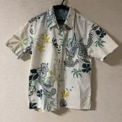 MAJUN 半袖シャツ ペイズリー柄 L