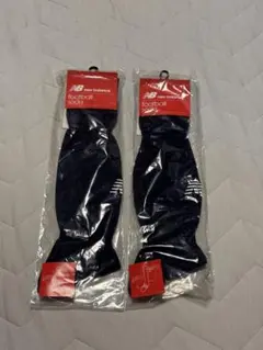 【新品未使用】New Balance サッカーソックス 2足セット ネイビー