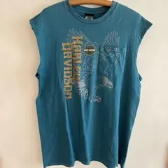 ハーレーダビットソン ポケット付きノースリーブ Lサイズ