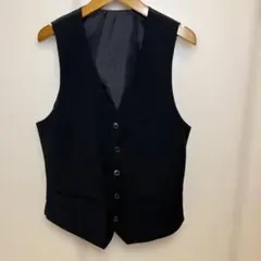 メンズ スーツベスト ブラック