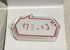 &TEAM K ケイ アクリルリング mark on you