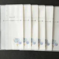 saving リフィル　モンステラ　シンプル　家計管理　バインダー貯金　韓国