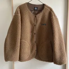CAMP7 ボアジャケット Mサイズ ブラウン