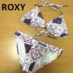 ROXY ペイズリー柄 ビキニ セパレート 水着　Lのサムネイル