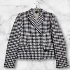 美品⭐️セオリー　Pattern Tweed Square DB JKT サイズ0