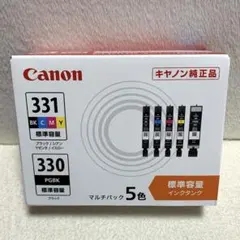 Canon BCI-331+330 5色マルチパック 純正インク - メルカリ
