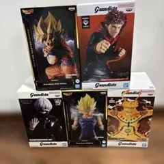 グランディスタ ベジット ドラゴンボール呪術廻戦ヒロアカ他フィギュア