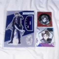 にじさんじ 加賀美ハヤト アクリルスタンド 5周年 缶バッジ アクスタ