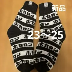 新品　ホカロン　レディース　靴下　ホカロン靴下　23-25cm 裏ボア　黒