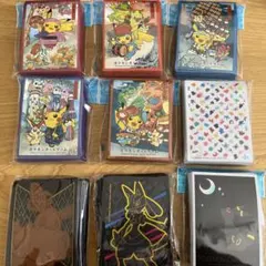 m*o様 ポケカ　スリーブ　デッキシールド 9種セット