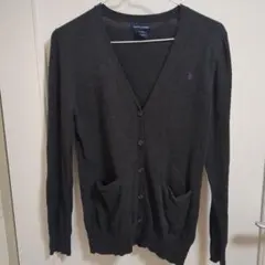 Ralph Lauren ダークグレー カーディガン