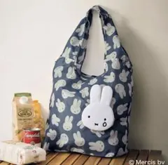 miffy “ふわふわ” フェイス形 エコバッグ