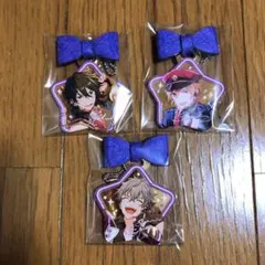 あんスタ　ピカピカゴールドアクリルキーホルダー　朔間零　羽風薫　大神晃牙