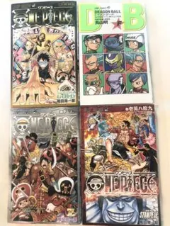 【非売品】one piece と dragon ball 描き下ろし