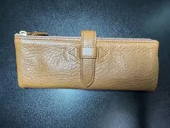 C COMPAY ルポプリモペンケース チョコ イタリアレザーのしおり付き