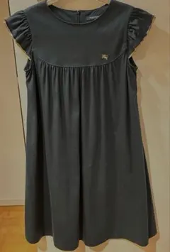 4718◯ BURBERRY ハイネック チェック柄切り替えワンピース - メルカリ