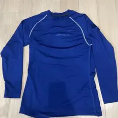 Mizuno 青 長袖 アンダーシャツ 160