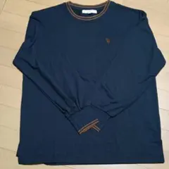 U.S. POLO ASSN. オーバーサイズロンT ダークグレー M