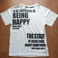 TOPVALU ロゴプリントTシャツ 半袖 ホワイトのサムネイル