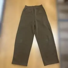 ユニクロc スウェットパンツブラウン