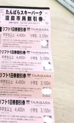 2026年最新】たんばらリフト券の人気アイテム - メルカリ