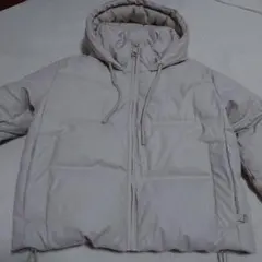 ZARA フェイクレザーダウン