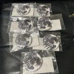 鬼滅の刃 幕間画 WEBSHOPくじ F賞 缶バッジ 蛇柱 伊黒小芭内　７個