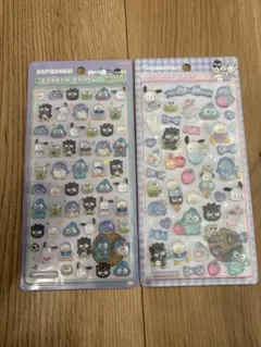 正規品　ボンボンドロップシール　サンリオ　はぴだんぶい　２枚セット