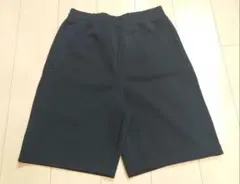 UNIQLO　スウェットワイドショーツ ネイビー M ユニクロC