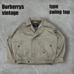 激レアヴィンテージバーバリーズスウィングトップハリントンジャケットショート丈