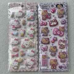 ⭐︎新品　もちもちマシュマロシール　サンリオ　キティ　2枚セット