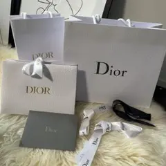 DIOR ディオール ショッパー 紙袋 ラッピング プレゼント用 サンプル付き