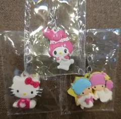 平成　SANRIO　ラバーチャームセット