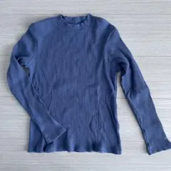 UNIQLO リブハイネックT(長袖) 140㎝