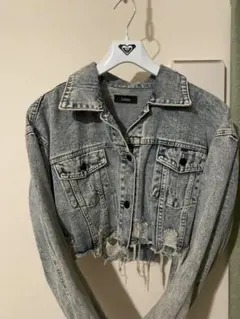 ANAP　デニムジャケット Gジャン　クロップド丈