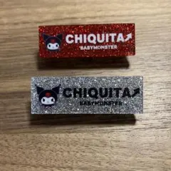 BABYMONSTER KUROMI ランダムネームプレート CHIQUITA