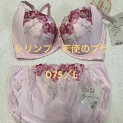 トリンプ　天使のブラ　スリムライン　D75