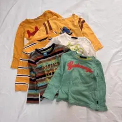 キッズ　ベビー服　まとめ売り　6点セット　男の子向け【95】長袖　ロンT 保育園