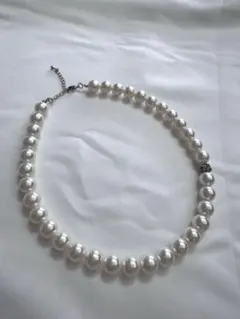 ビジュー付き⭐︎パールネックレス　セレモニー