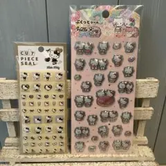 【国内正規品】サンリオ　キティ　シール　2点セット