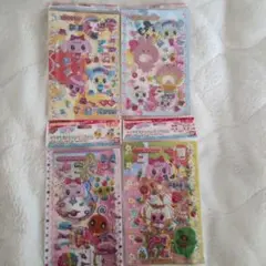 キラキラたまもりシールリフィル　4枚セット　平成レトロ